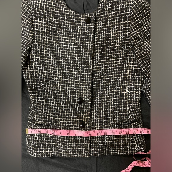 Fleet Street Women’s Jacket. Size:10. Black/White. - Picture 12 of 16